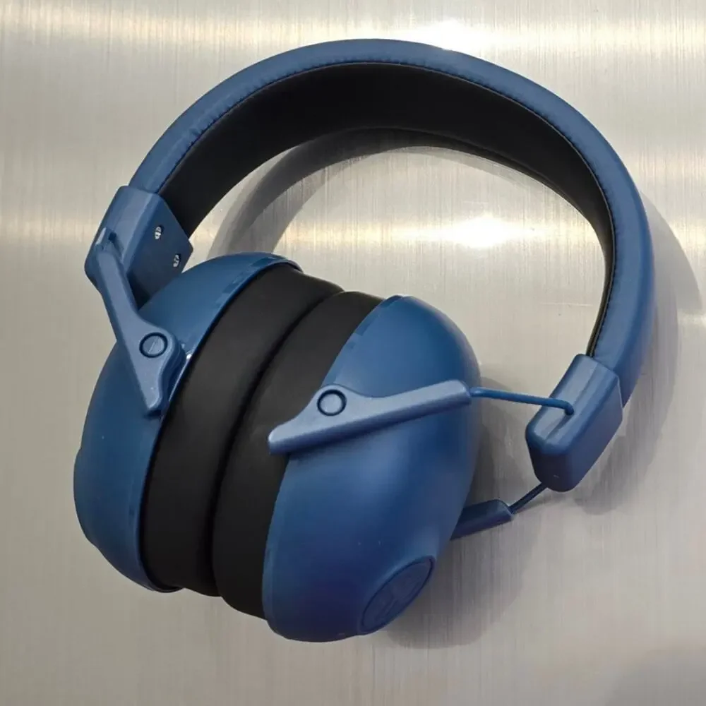 JLab JBuddies Protect Kids Hearing Protection Earmuffs in Navy Blue